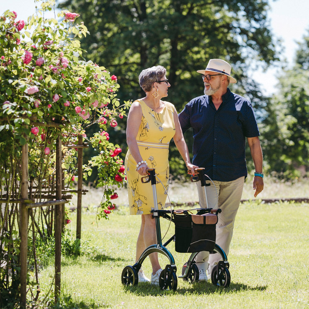 Saljol Carbon Rollator CR62 inkl. Stockhalter