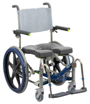 RAZ Züm SP Komfort-Toilettenstuhl mit Klapprahmen