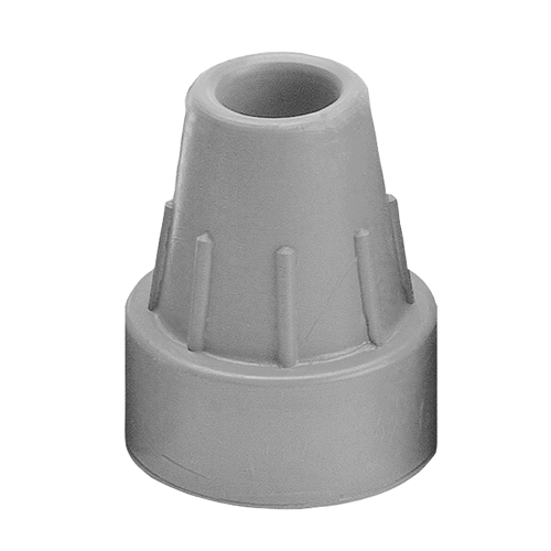 Krückenkapseln grau 19mm