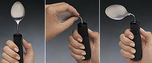 Good Grips - Esslöffel mit verformbarem Handgriff